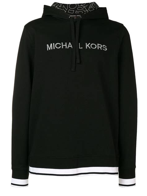 michael kors black hoodie|Michael Kors hoodie men.